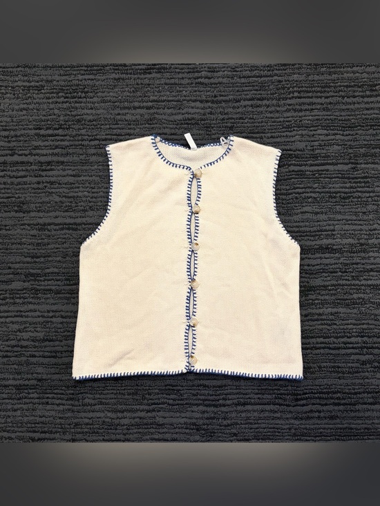 Wishlist Sweaters - Wishlist button front knit sweater vest